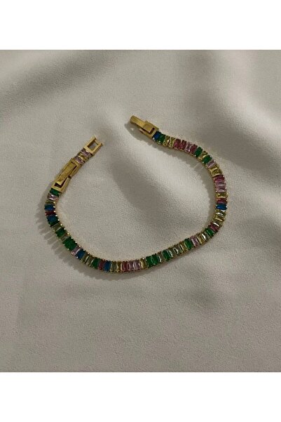 Reederjewelry Color Water Road Steel Bracelet