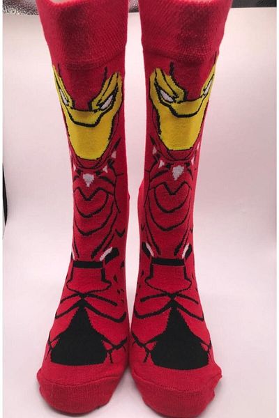 Çorap Kurdu PATTERNED CHARACTER COLORED SOCKET SOCKS DÇ1