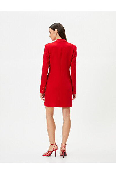 Koton Двуредно яке с джоб с копчета