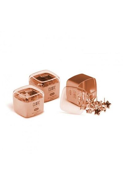 Mas Rose Gold Cubbie Premium Star Chart Nail