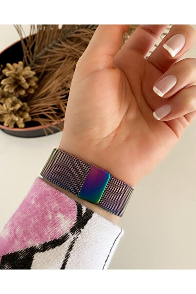 ÇENÇEN Unisex Rainbow Mıknatıslı Kol Saati