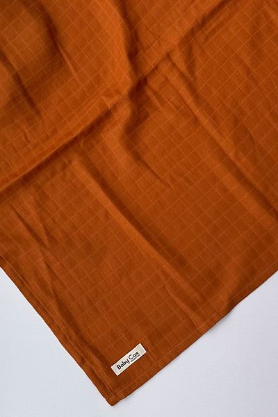 Baby Cais Collection Knitted Pattern Baby Pique Organic Cotton Baby Blanket Ecru 100% Organic Muslin Set