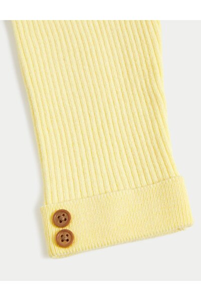 Marks & Spencer Düğme Detaylı Örme Legging Tayt (0-3 Yaş)