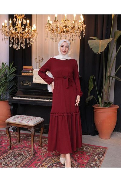 Serra Butik Burgundy dress