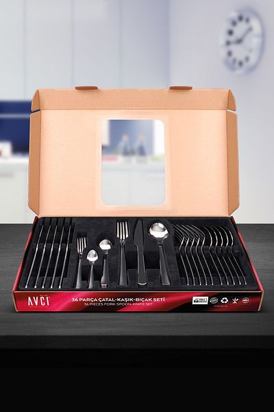Avcı Istanbul 36 Piece Cutlery Set