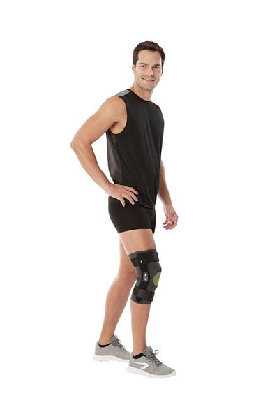 Variteks Smoked Knitted Hinged Knee Pads