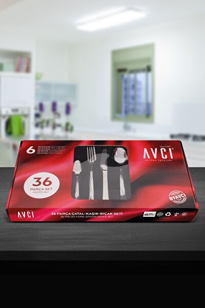 Avcı Moonlight 36 Piece Cutlery Set