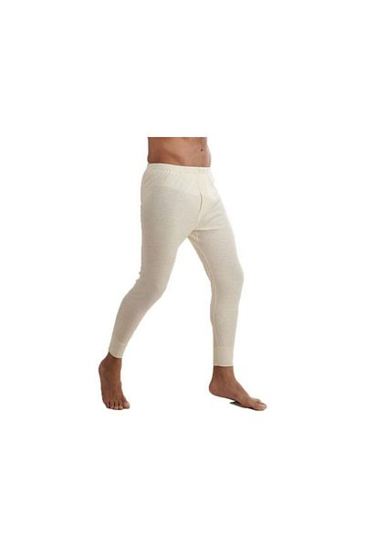 Hasyün Men's Long Wool Johns Long Wool Underwear Woolmark Certified Ekoteks Certificated
