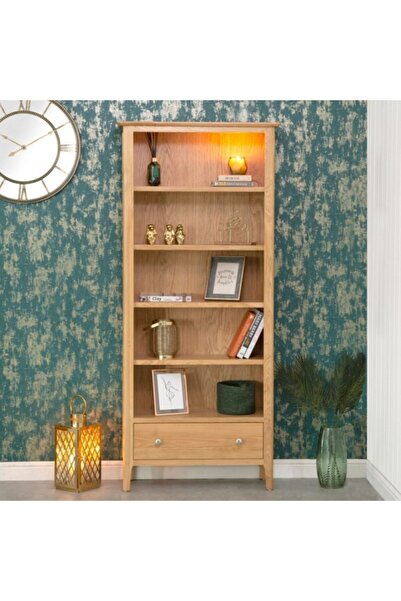 Masifart Emilia 80 Cm Yüksek Kitaplık