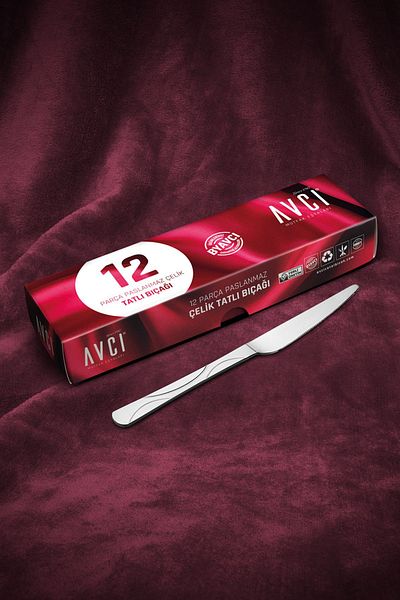 Avcı Moonlight 12 Dessert Knives