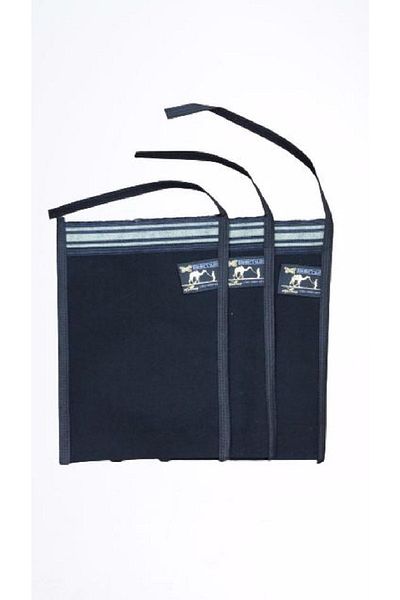 Bora Kadir Güller Black Thick Crepe Pouch 6 Pieces