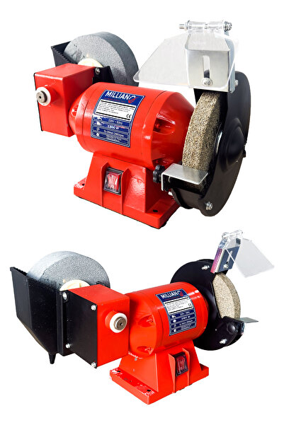 Millian Profesyonel 1800 W Sulu ve Kuru Çark Motoru Zımpara Bıçak Balta Bilem...