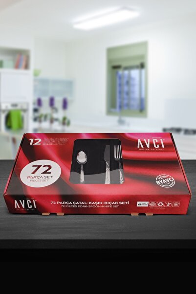 Avcı Moonlight 72 Piece Cutlery Set