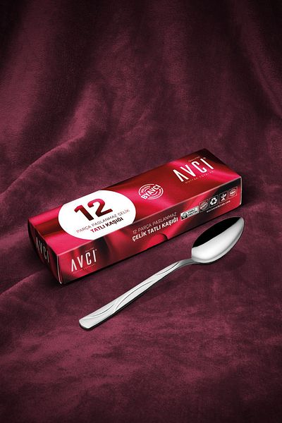 Avcı 12 Sweet Moon Light Spoons
