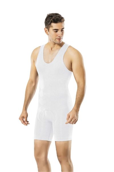 Formfit Men's Full Length Recovery Corset (White Color)