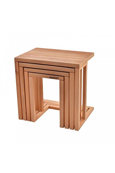 Masifart Euryale C 4 lü Zigon Ceviz Cilasız Ham