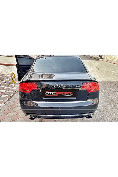 OTOSPORT Audi A4 B7 Sline Difüzör Fiberglass Boyasız