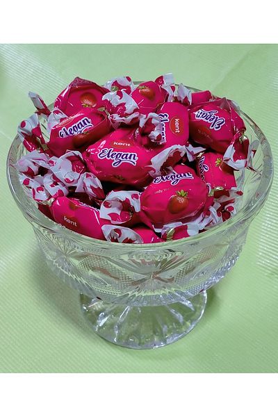 KENT Elegan Strawberry Flavored Holiday Candy - 1kg