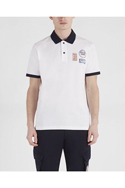 PAUL&SHARK Men's Knitted Polo Shirt C.wCotton