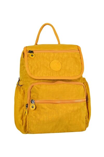 COUPELLA Women's Wrinkled Strap Backpack - Multi-Compartment Daily Design