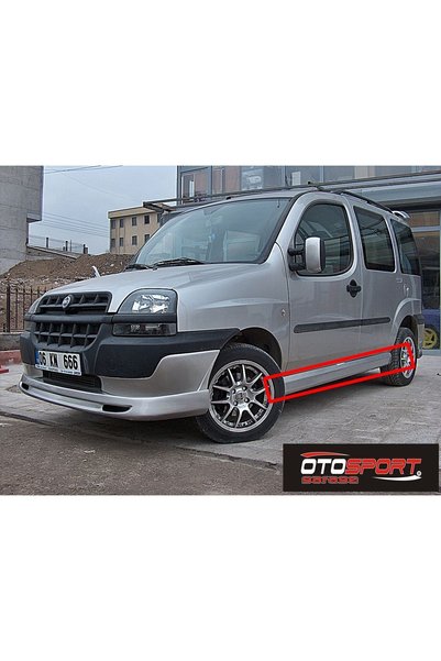 OTOSPORT Fiat Doblo Marşpiyel Sağ Sol Tk Fiberglass Boyasız
