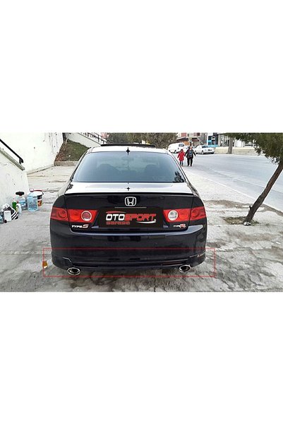 Genel Markalar Honda Accord Arka Tampon Eki Fiberglass Boyasız