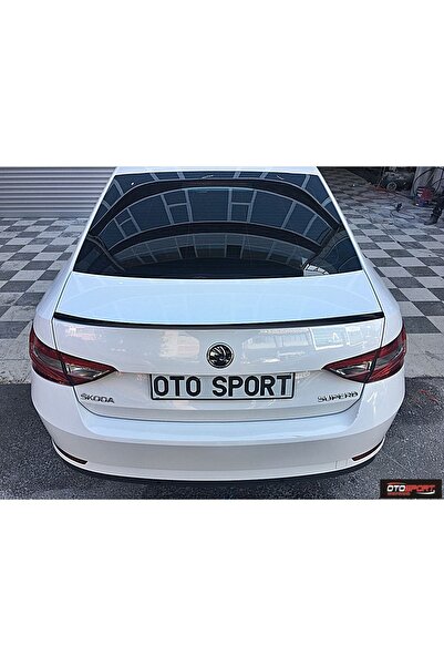 OTOSPORT Skoda Superb Spoyler Fiberglass Boyasız