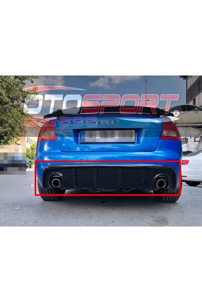 OTOSPORT Audi A4 Cabrio Difüzör Fiberglass Boyasız