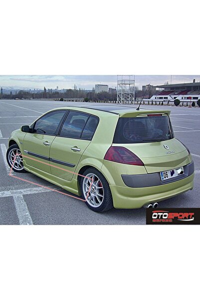 OTOSPORT Renault Megane 2 Hb Marşpiyel Sağ Sol Takım Fiberglass Boyasız