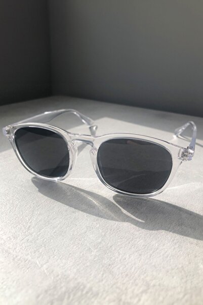 Qzen Unisex Şeffaf Güneş Gözlüğü Q-0017