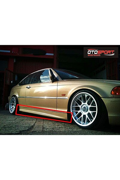 OTOSPORT Bmw E46 Coupe M Marşpiyel Sağ Sol Takım Fiberglass Boyasız