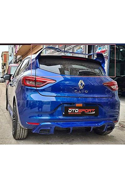 Genel Markalar RENAULT CLİO 5 RS SPOYLER FİBERGLASS BOYASIZ A+ KALİTE