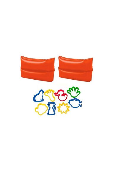 Bakio 6-12 Years Double Knuckle Sea and Pool Sleeve - 25x17 cm + Sand Toy