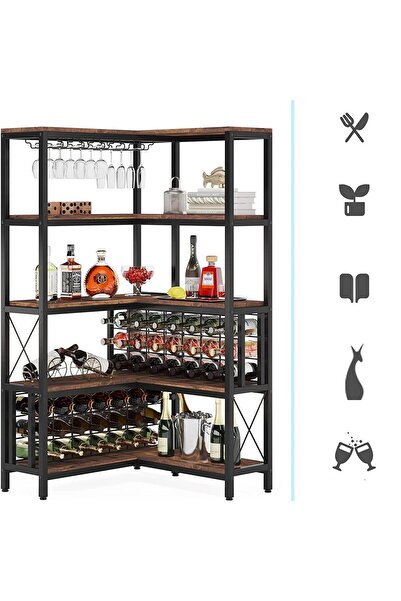 Zizuva Özel Tasarım Metal L Bar Düzenleyici Vitrin