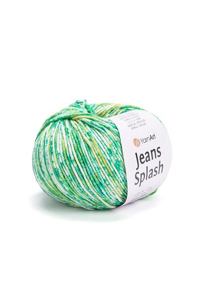 Yarnart Jeans Splash - Μαρμάρινο Χειροποίητο Πλεκτό Νήμα Ebruli-946