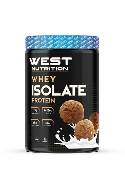 West Nutrition Isolated Whey WPI Protein Powder 750 gr Cookie