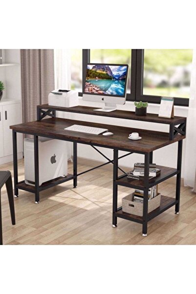 Zizuva Tasarım Raflı Çalışma Masası