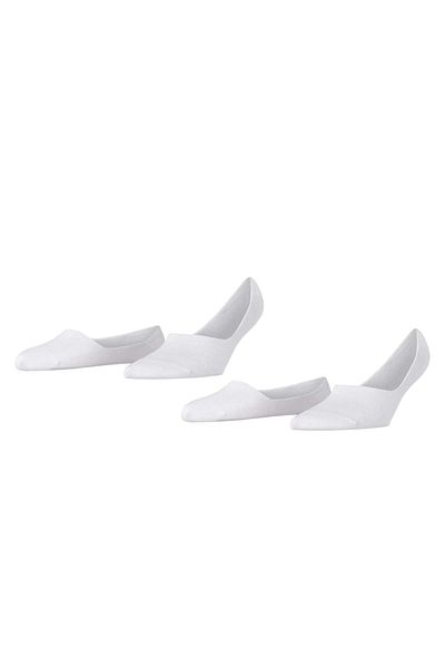 Burlington Everyday IN - Damen Füßlinge, 4er Pack, Anti-Rutsch-Absatz, einfarbig