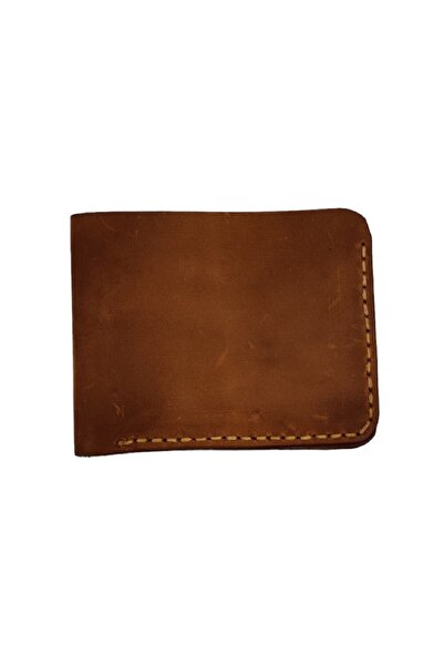 ÜMİT DERİCİLİK Hazır Kesilmiş Crazy Deri Cüzdan Dikime Hazır