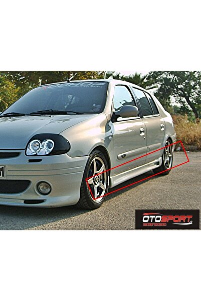 OTOSPORT Renault Clio Hb Delikli Marşpiyel Sağ Sol Takım Fiberglass Boyasız