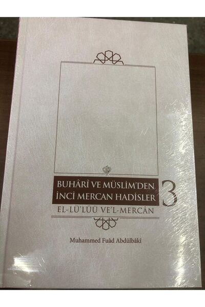Türkiye Diyanet Vakfı Yayınları Buhari Ve Müslim’den İnci Mercan Hadisler El ...