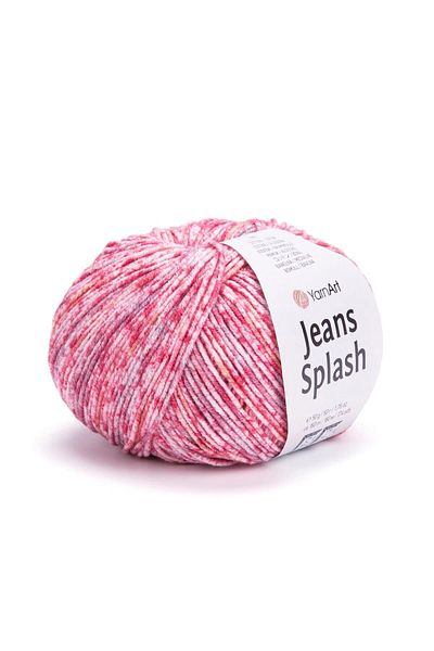 Yarnart Jeans Splash - Μαρμάρινο Χειροποίητο Πλεκτό Νήμα Ebruli-941