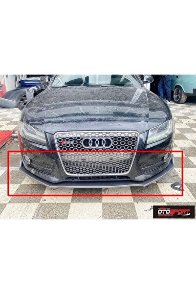 OTOSPORT Audi A5 Ön Tampon Altı Lip Fiberglass Boyasız