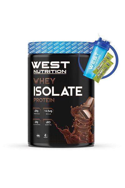 West Nutrition 750 Gr Isolated Whey Wpi Protein Powder - Chocolate Color