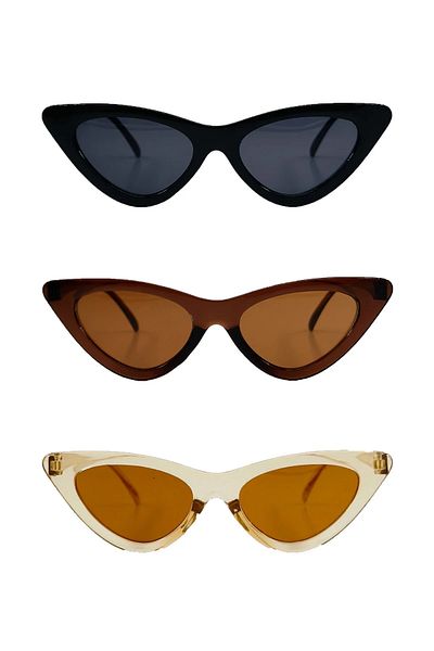 LUPİX Unisex New Season 3 Piece Sunglasses Set