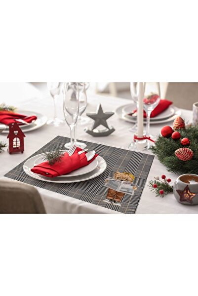 Adawall Teddies Fabric American Service Set of 4 35x50cm (linen Fabric, NationalWashing and Fading Certificate)