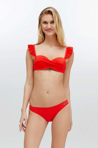 U.S. Polo Assn. Women's Red Bikini Set