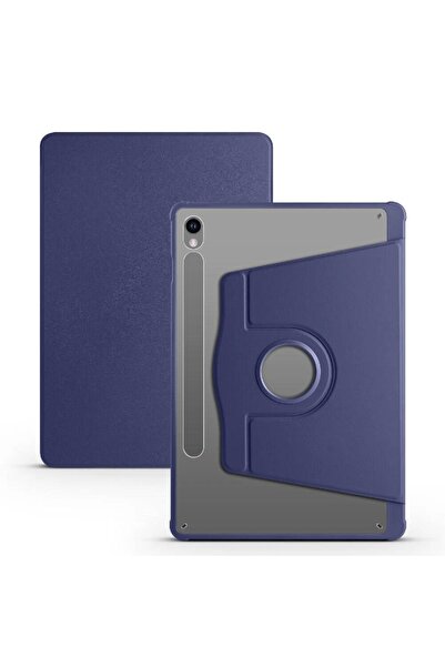 SBY TEKNOLOJİ حافظة متوافقة مع Samsung Tab S9 مع حامل قابل للدوران مع حجرة قل...