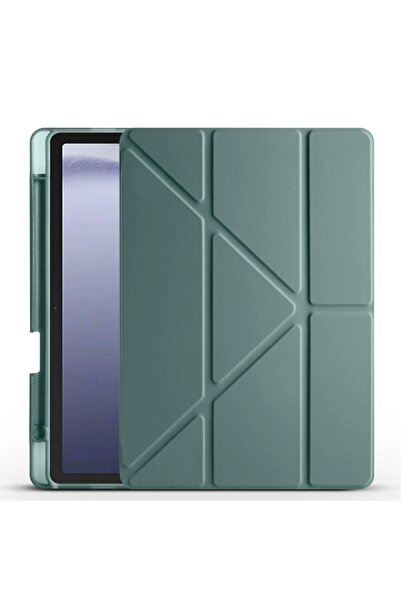 SBY TEKNOLOJİ حافظة متوافقة مع Samsung Tab A9، حافظة ثلاثية قابلة للطي مع حجر...