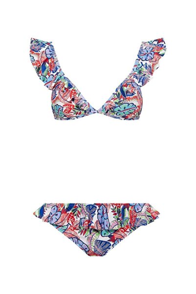 U.S. Polo Assn. Γυναικείο σετ μπικίνι με σχέδια